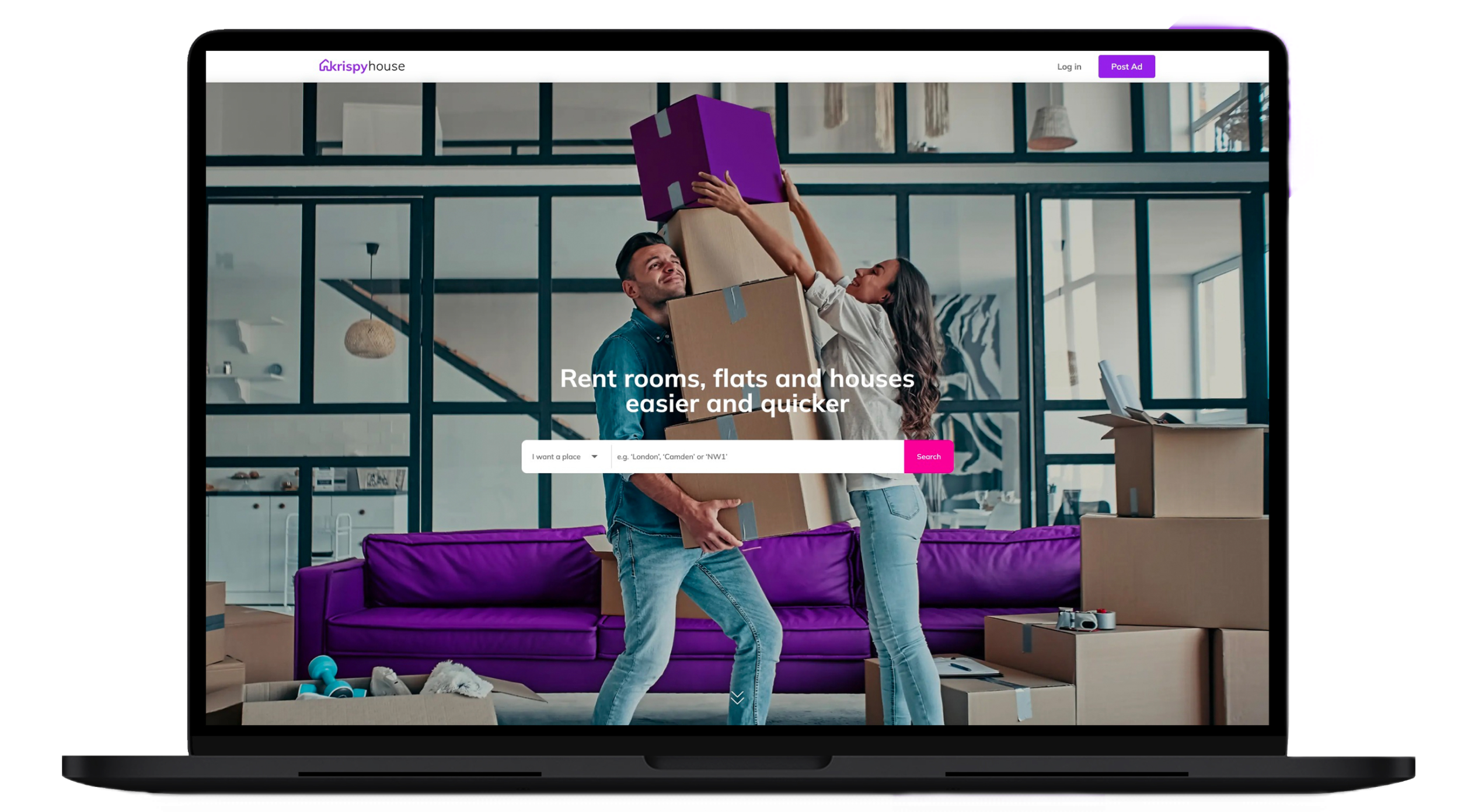 Krispyhouse homepage